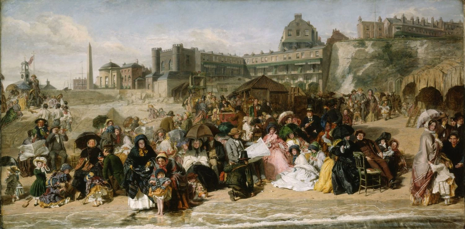 Sulla spiaggia di Ramsgate